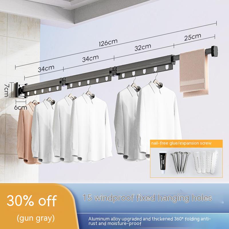 Folding Clothes Hanger Indoor