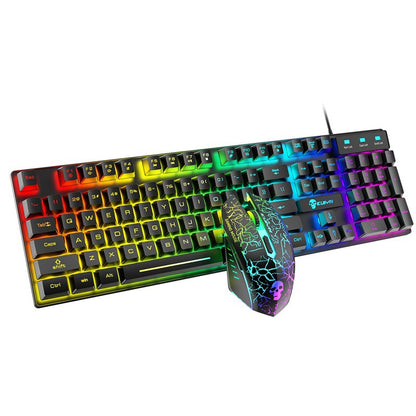 Keyboard And Mouse Set - Kuiying T6RGB Luminous