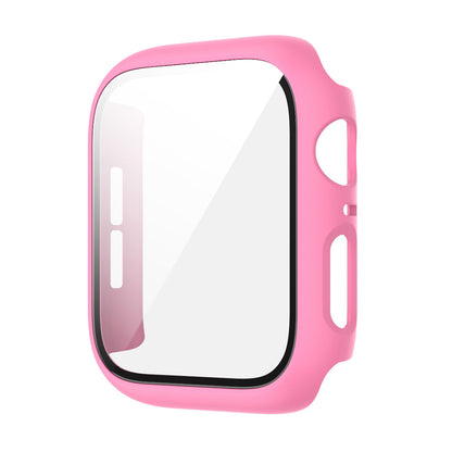 Smart Watch Oil Spray Frosted - Tempered Film -  Integrated Case