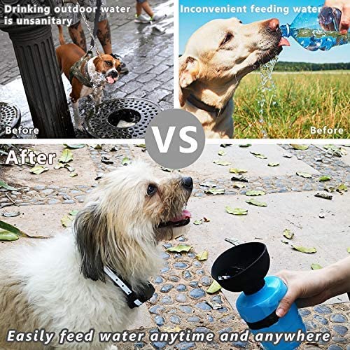 Pet Outdoor - Foldable Bottle Dog - Travel Water Bottle Dog - Water Dispenser