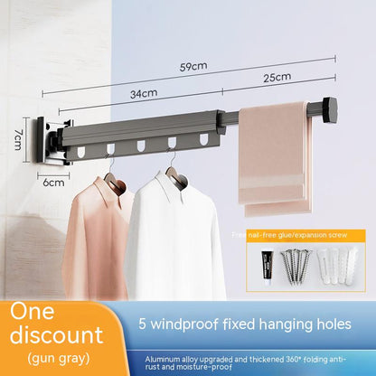 Folding Clothes Hanger Indoor