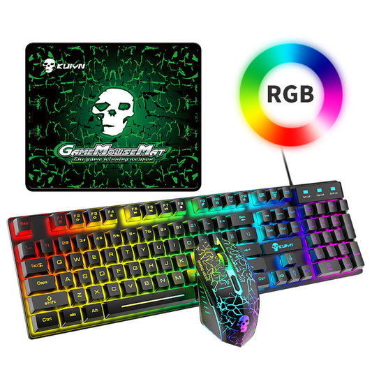 Keyboard And Mouse Set - Kuiying T6RGB Luminous