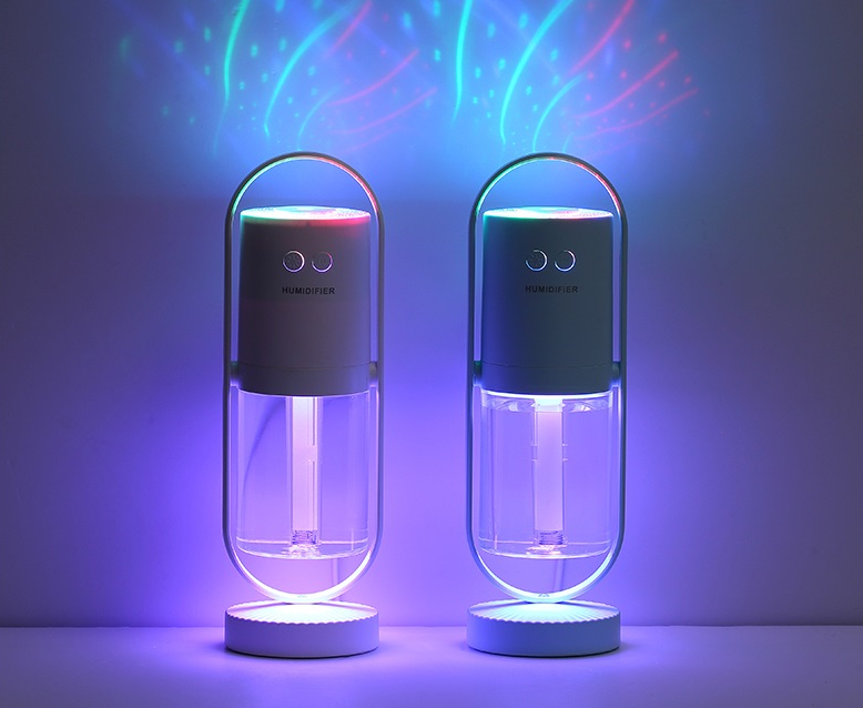 Magic  Air Humidifier For Home With Projection Night Lights