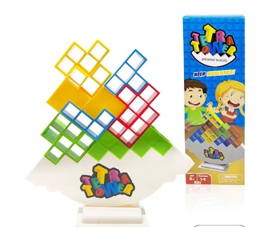 Balance Building Blocks Puzzle Assembling Block Stacking Board Game