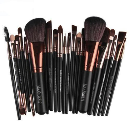 Cosmetic Makeup Brush Set - 22 Pieces