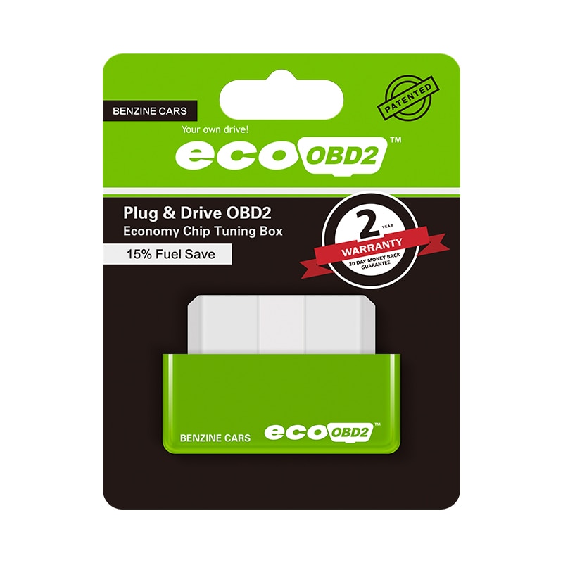 Plug And Play ECOOBD2 - Gasoline Car Fuel Economy - ECO OBD2 Driver