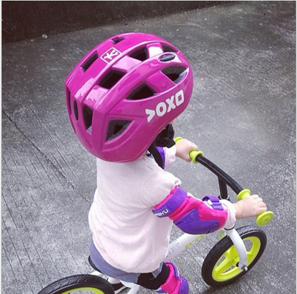 Children's helmet equipment - Safety First   -  (* Fluorescent option)