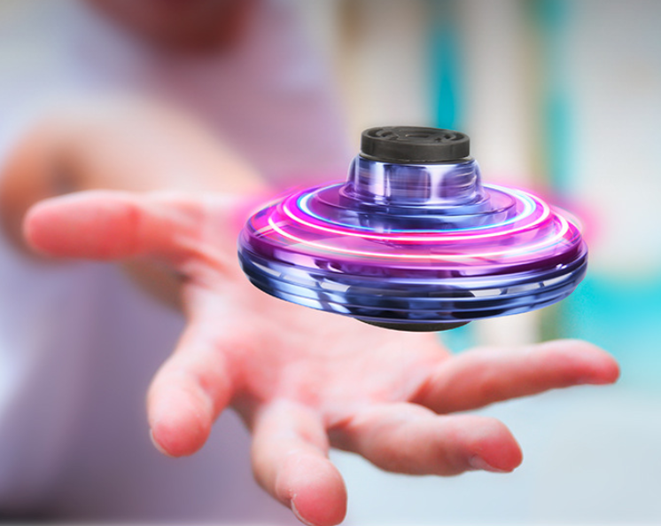 Gyro Magic - Interactive Decompression Toy Drone LED UFO