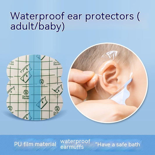 Baby Ear Protection - Film Waterproof Ear Patch Baby Children Bath