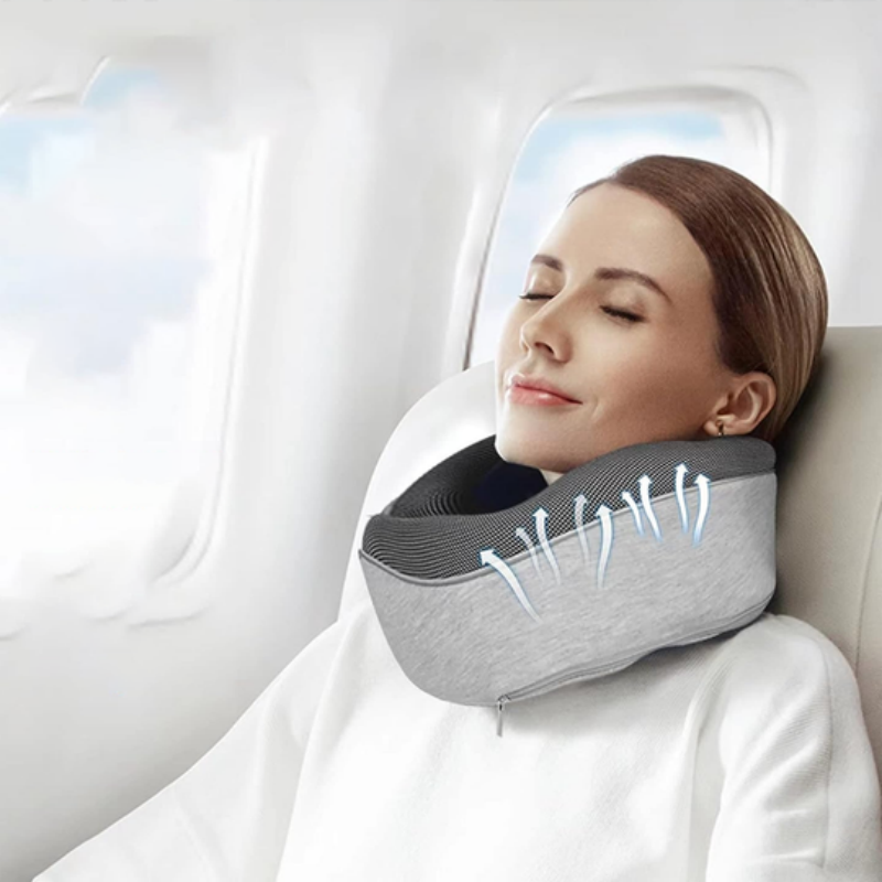 Travel Neck Pillow Non-Deformed Airplane Pillow Travel Neck Cushion Durable