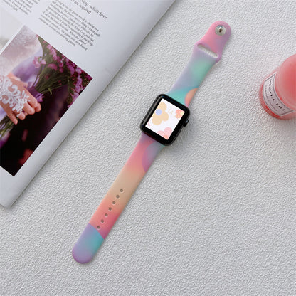 Smart Watch Colorful Silicone Strap