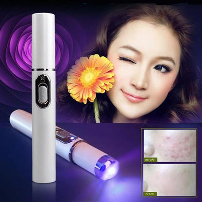 Want to keep young and  beauty? Yes!!!    Wrinkle Removal Treatment - Blue Light Therapy - Laser Pen - BUY NOW! Almost FREE.