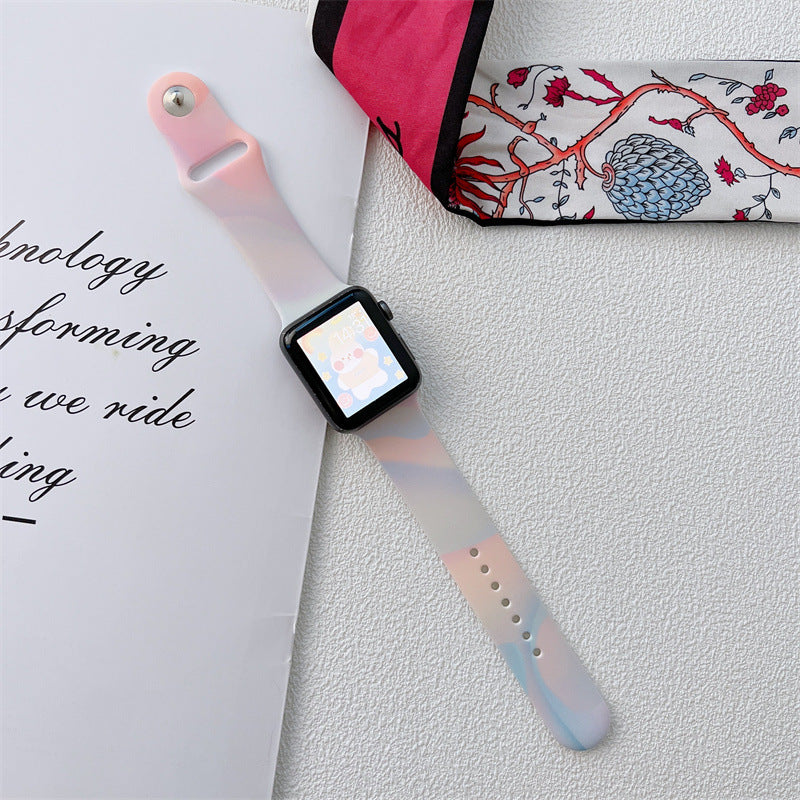 Smart Watch Colorful Silicone Strap