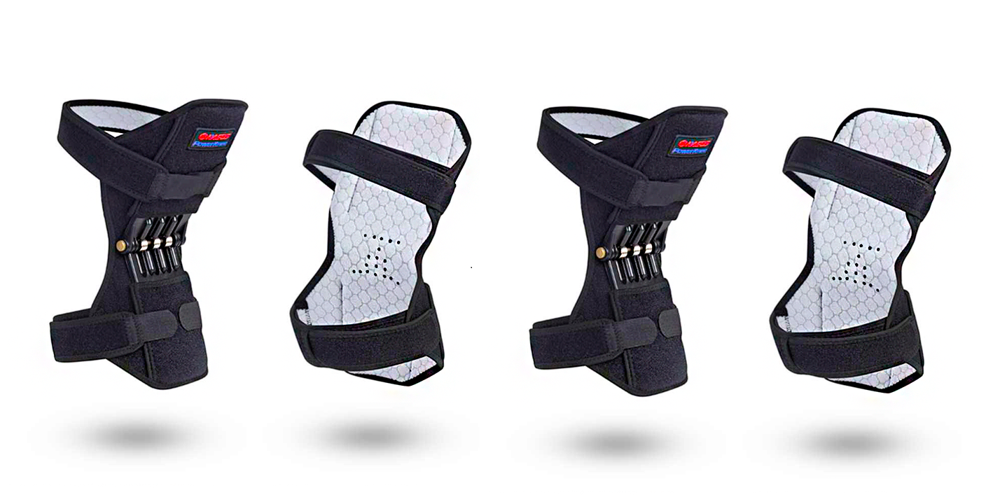 Knee Brace - Patella Booster Spring Knee Brace - Support For Mountaineering