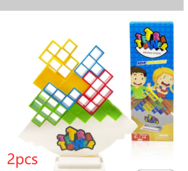 Balance Building Blocks Puzzle Assembling Block Stacking Board Game