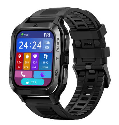 Smart Watch Waterproof - Full Silicone -Heavy Duty