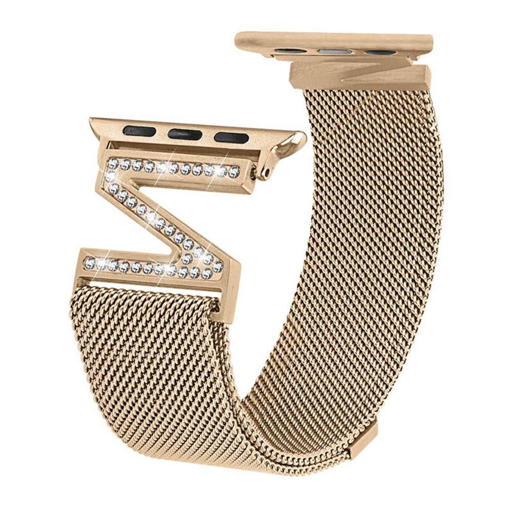 Z-shaped Diamond Milanese  Watch strap For Smart Watch