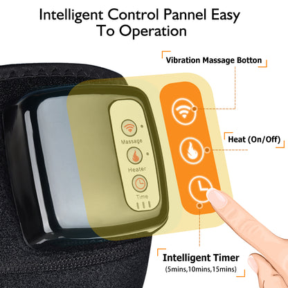 Electric Infrared Heating Knee Massager - Wrap Elbow Joint - Support Vibration Therapy Physiotherapy