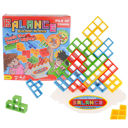 Balance Building Blocks Puzzle Assembling Block Stacking Board Game