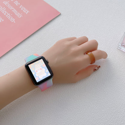 Smart Watch Colorful Silicone Strap