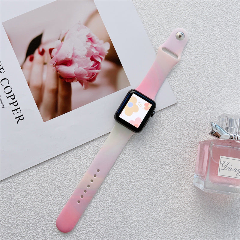 Smart Watch Colorful Silicone Strap