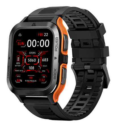 Smart Watch Waterproof - Full Silicone -Heavy Duty