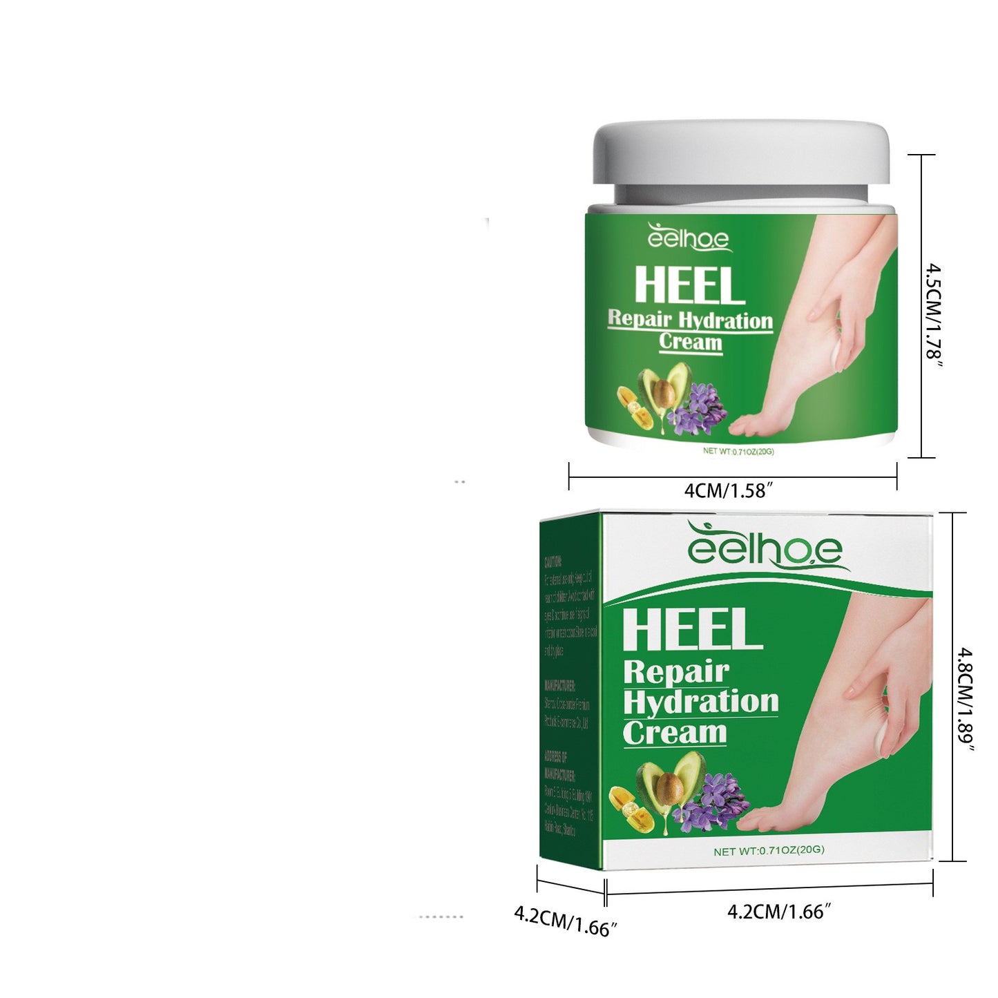 Deep Cleansing Foot Heel Moisturizing Cream