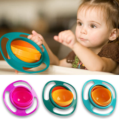 360 Rotate Universal -Spill-proof - Bowl Dishes